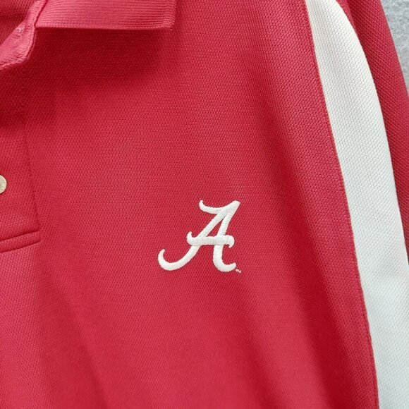 Alabama Crimson Tide Polo Shirt By Starter - Picture 2 of 6
